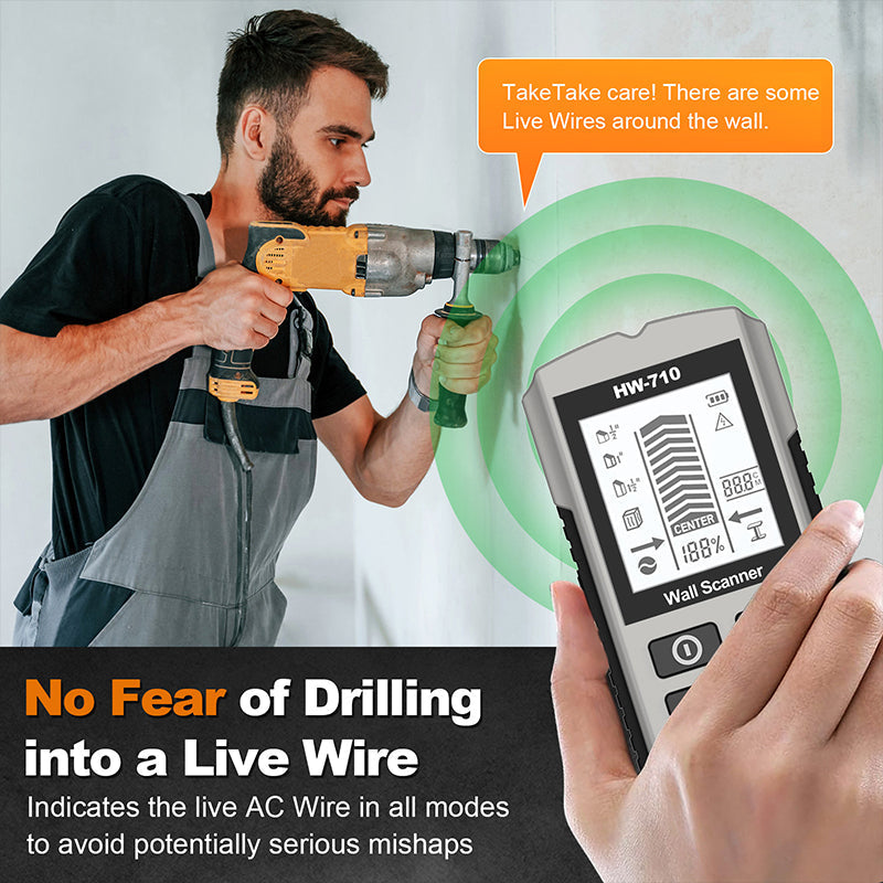 Multi-Function Handheld Wall Detector