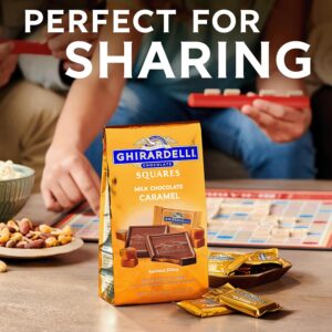 Caramel-Filled Chocolate Squares | Ghirardelli